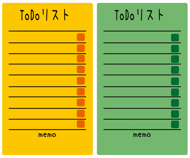 Todoリスト 無料で使えるひな形 書式 テンプレート 書き方の素材の一覧 ひな形の知りたい